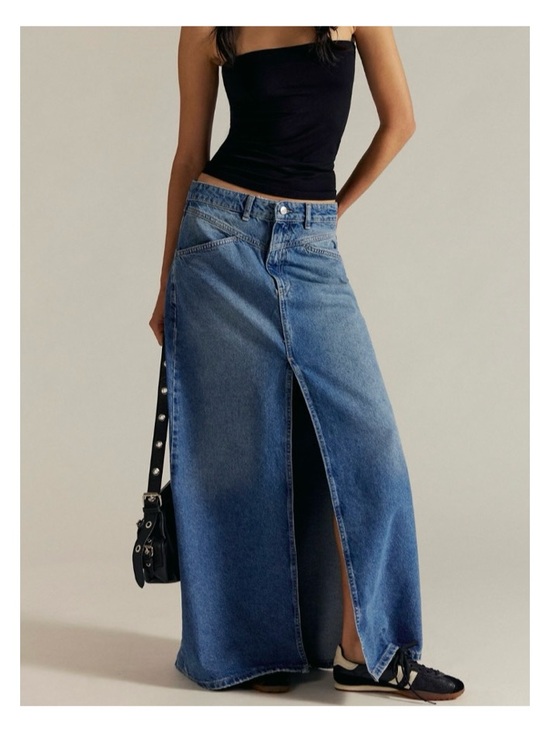 Free People Dresses & Skirts - Free People Denim Maxi Skirt sizes 8 and 12